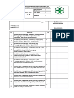 5.1.2 B .Daftar Tilik Pelaksanaan Orientasi