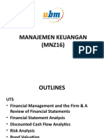 01 Financial Management and The Firm and Review of Financial Statements (Session 1)