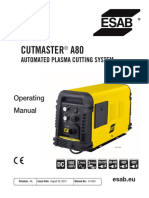 Manual Cutmaster - A80 - Automated - Plasma - Cutting - System