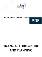 11 Financial Forecasting and Planning (Session 24)