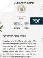 PPT  - MENULIS KARYA ILMIAH