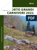 Rapporto Grandi Carnivori 2021