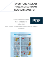 Perencanaan Pembelajaran