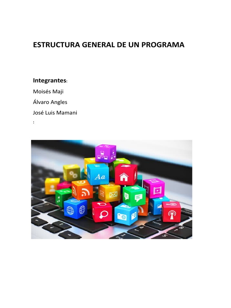 Estructura y Elementos de un Programa | PDF | Programación | Programa ...