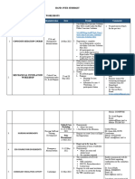 Hand-Over Summary: No. Simulation Activities Administration Date Details Comments