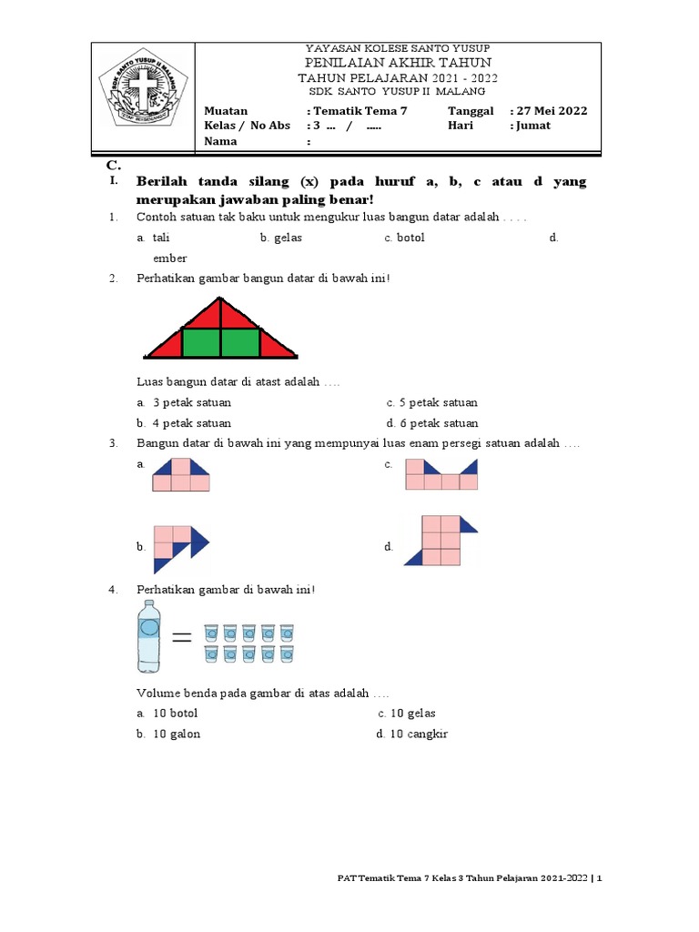 Matematika Tema 7 Pdf