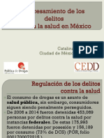 Regulación drogas México penaliza consumidores