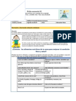 Ficha de Evaluación Diagnóstica 2022 Encuesta - de Educación Física VI3 EF