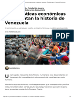 11 Estadísticas Económicas Que Cuentan La Historia de Venezuela - Fundación para La Educación Económica