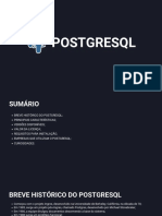 PostgreSQL: um banco de dados objeto-relacional livre e de código aberto