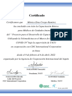 Certificado (Bolivia Adicional