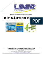 Manual de instruções e garantia kit náutico Elber
