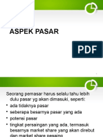 Aspek Pemasarann