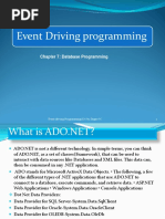 Chapter 6 - Database Programming