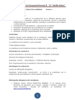 DG Tramo I - Bloque 1 La Didactica Como 2021