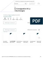 Procédure Sur La Consignation Et La Déconsignation Des Energies - PDF