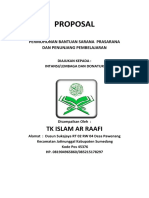 Proposal TK Islam Ar-Raafi