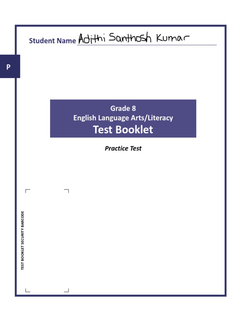 Grade 8 Paper | PDF