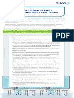 Guía de Autocuidado en Caso de Disturbios