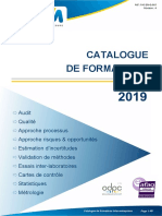 Catalogue de Formations Inter Entreprises 2019