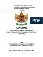 Musda Pujasuma Kabupaten Lahat 2022