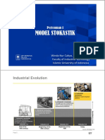 Model Stokastik: Industrial Evolution