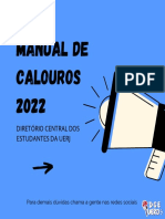 Manual Dos Calouros 2022 Dce Uerj
