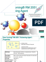 Dow Corning® RM 2051 Thickening Agent: Thickening and Emulsifying Polymer in Dimethicone