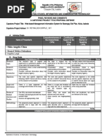 BSIT Proposal Defense Rubric Form 2022