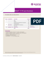 Primer With SIPERNAT® 11 PC (W - o Emulsion)