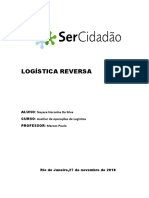 0 - Trabalho de Logística REVERSA