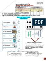 Inglés-1abcd-Learning Experience #3-Sesión 9