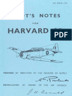 Harvard II Pilots Notes