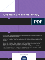 Cognitive Behavioral Therapy