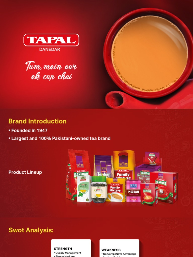 Tum, Mein Aur Ek Cup Chai Danedar PDF Brand Supply Chain
