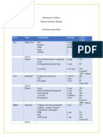 Osteoporosis Meal Plan