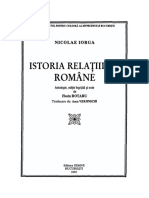 Nicolae Iorga Istoria Relatiilor Romane 1916