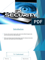 Presentation PPT On Cybersecurity.