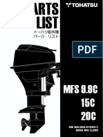 Parts Catalog MFS9.9C-15C-20C (2008) - (00221054-1)