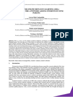 Readiness For Online Distance Learning (Odl) : Understanding The Attitudes Among Students in Uitm Pahang