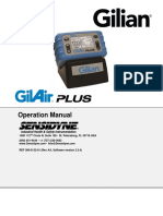 GilAir Plus Operation Manual Software Version 2 5 4 360-0132-01rAA