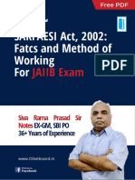 SARFAESI Act, 2002: Fatcs and Method of Working For: Jaiib Exam