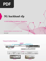 5G SFP Backhaul Installation Alternatives