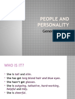 People and Personality