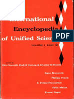 Nternational Encyclopedia of Unified Science. Volume 1 Pt2