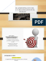 Taller Administracion Del Tiempo y Organización en El