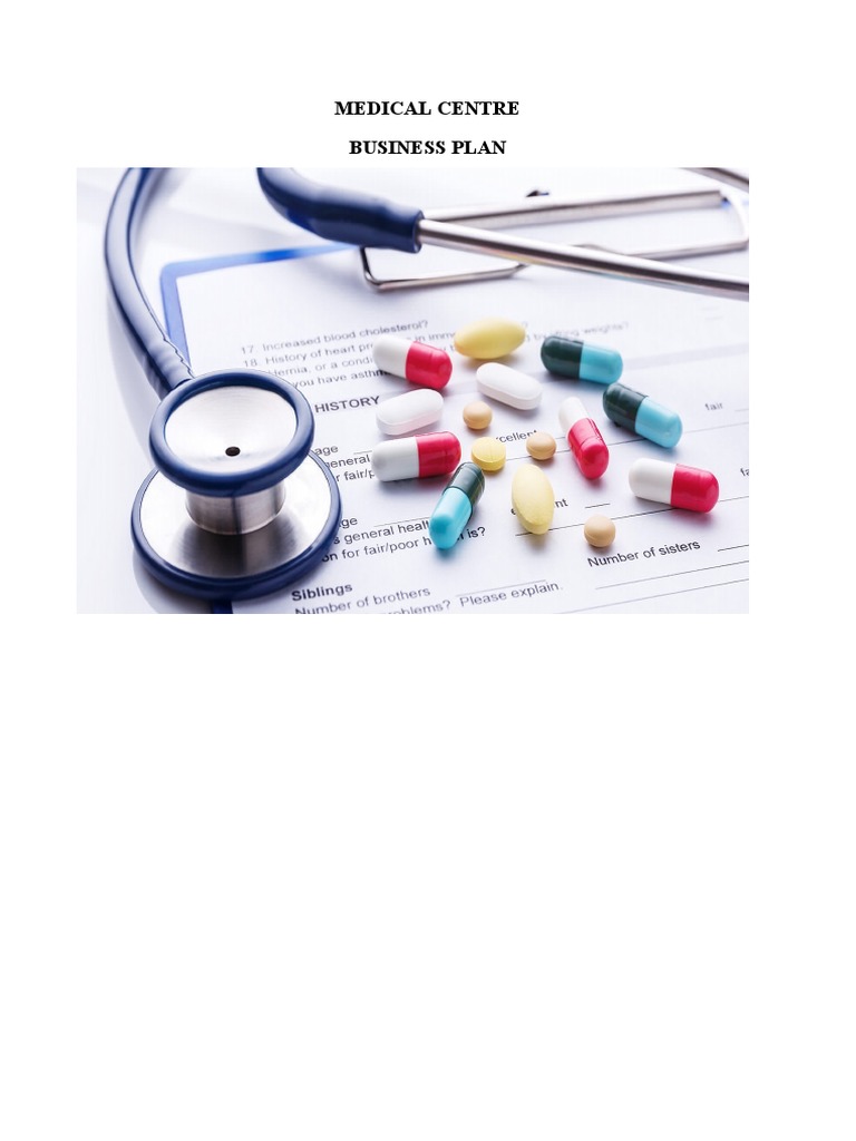 Medical Centre Business Plan Download Free PDF Medicare (United