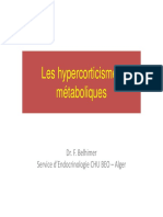 Hypercorticismes (Dr. Belhimer)