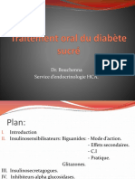 Traitement Oral Du Diabète Sucré (Dr. Bouchenna)
