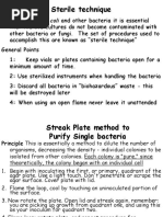 Lecture 4 (Streak Plate)